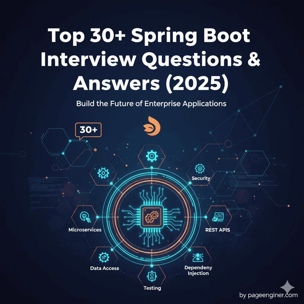 Top 30 Spring Boot Interview Questions & Answers (2025)