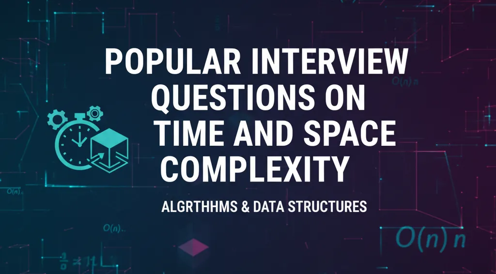 Time Complexity Interview Q&A (2025)