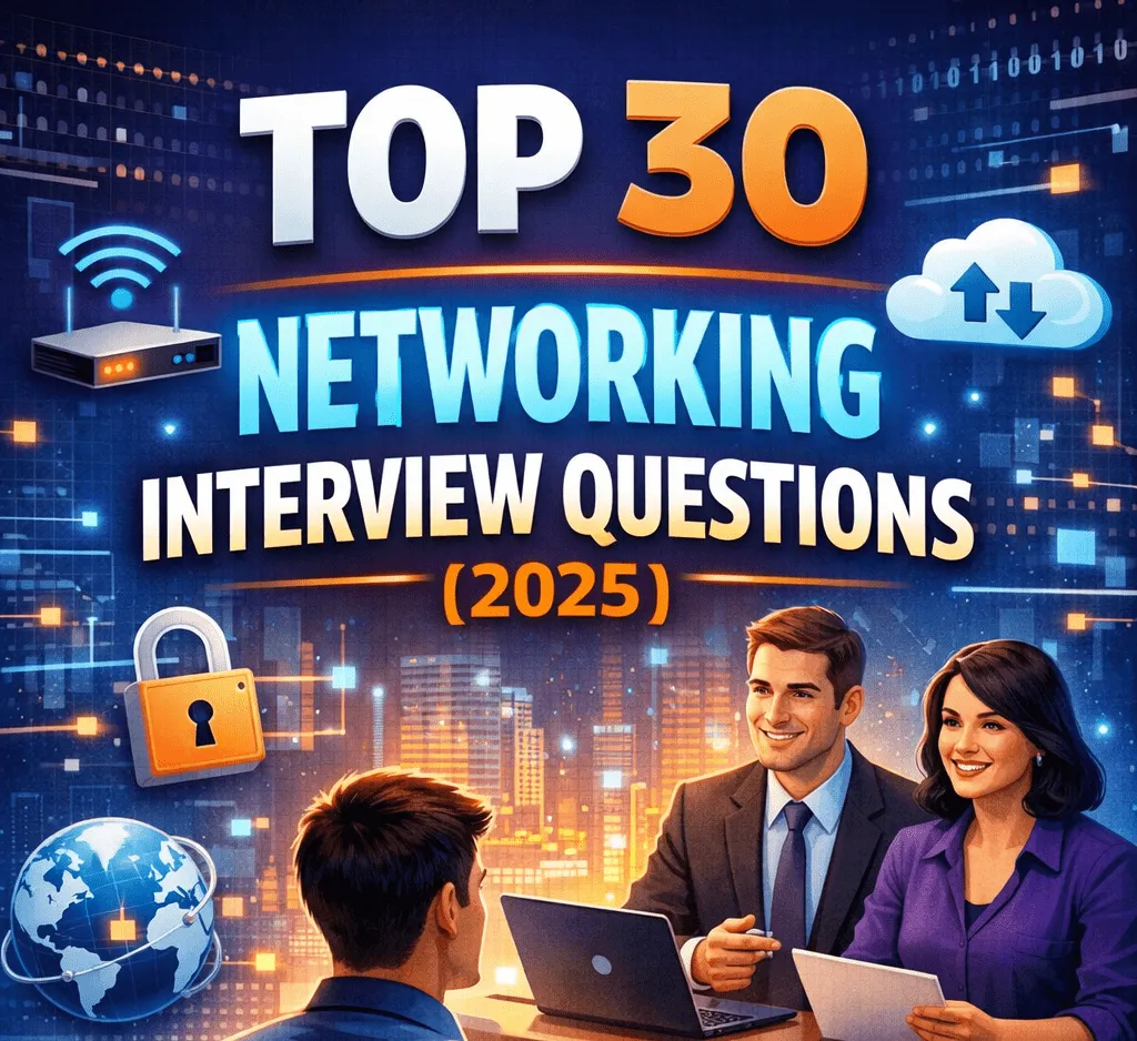 Top 30 Networking Interview Questions (2025)