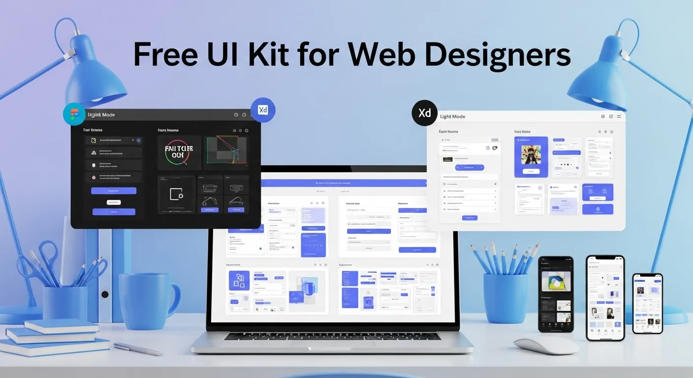 Free UI Kit for Web Designers